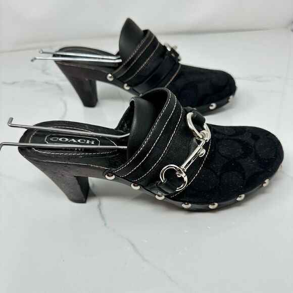 Coach Sutton Mules- Size 6.5 - Picture 5 of 15